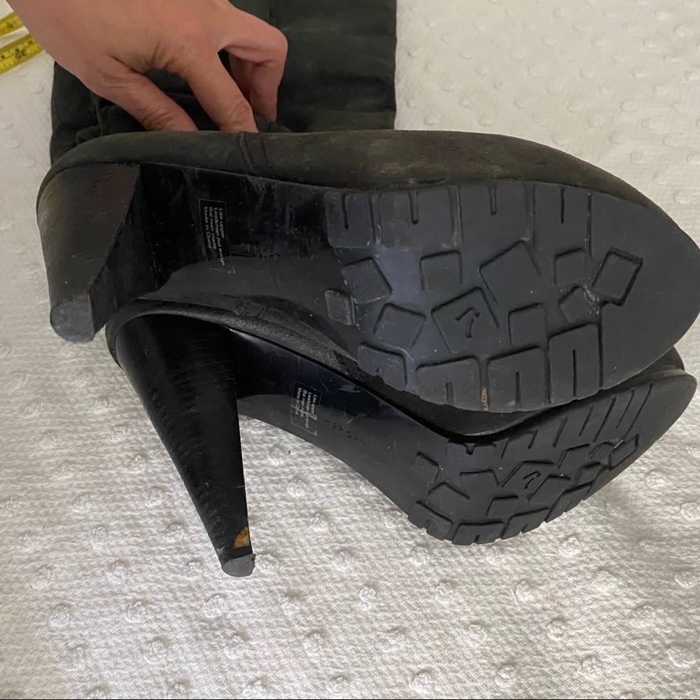 High heel black boots - Picture 5 of 6